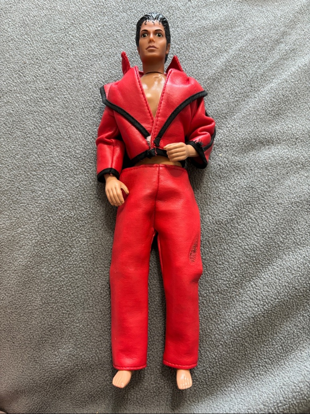 Imperfect Vintage 1984 Michael Jackson Thriller Action Figure Doll Toy